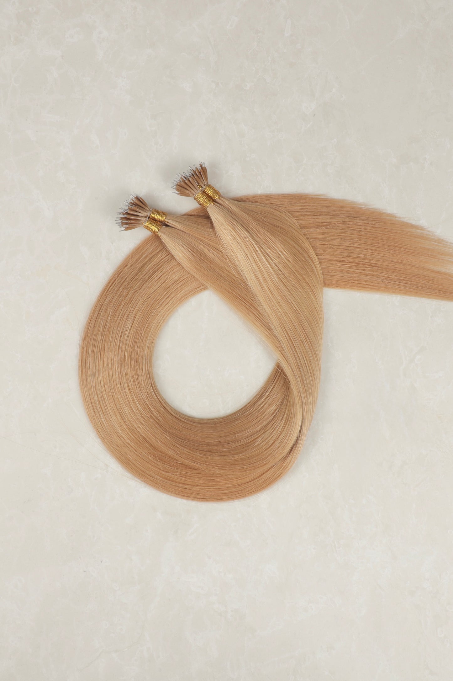Human Hair Extensions. Strawberry Blonde #27