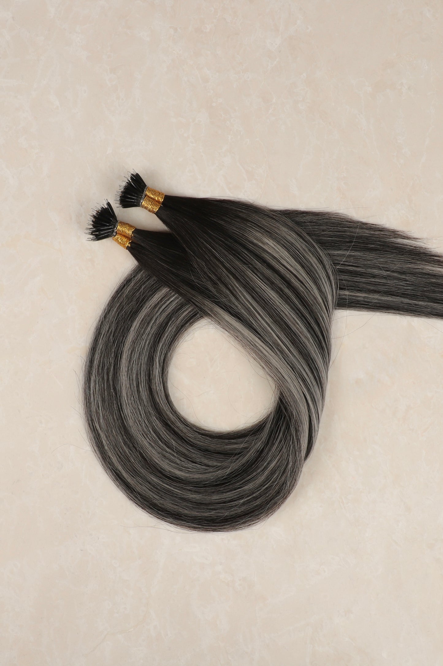 Human Hair Extensions. Dubai - Christina #B1b/Silver