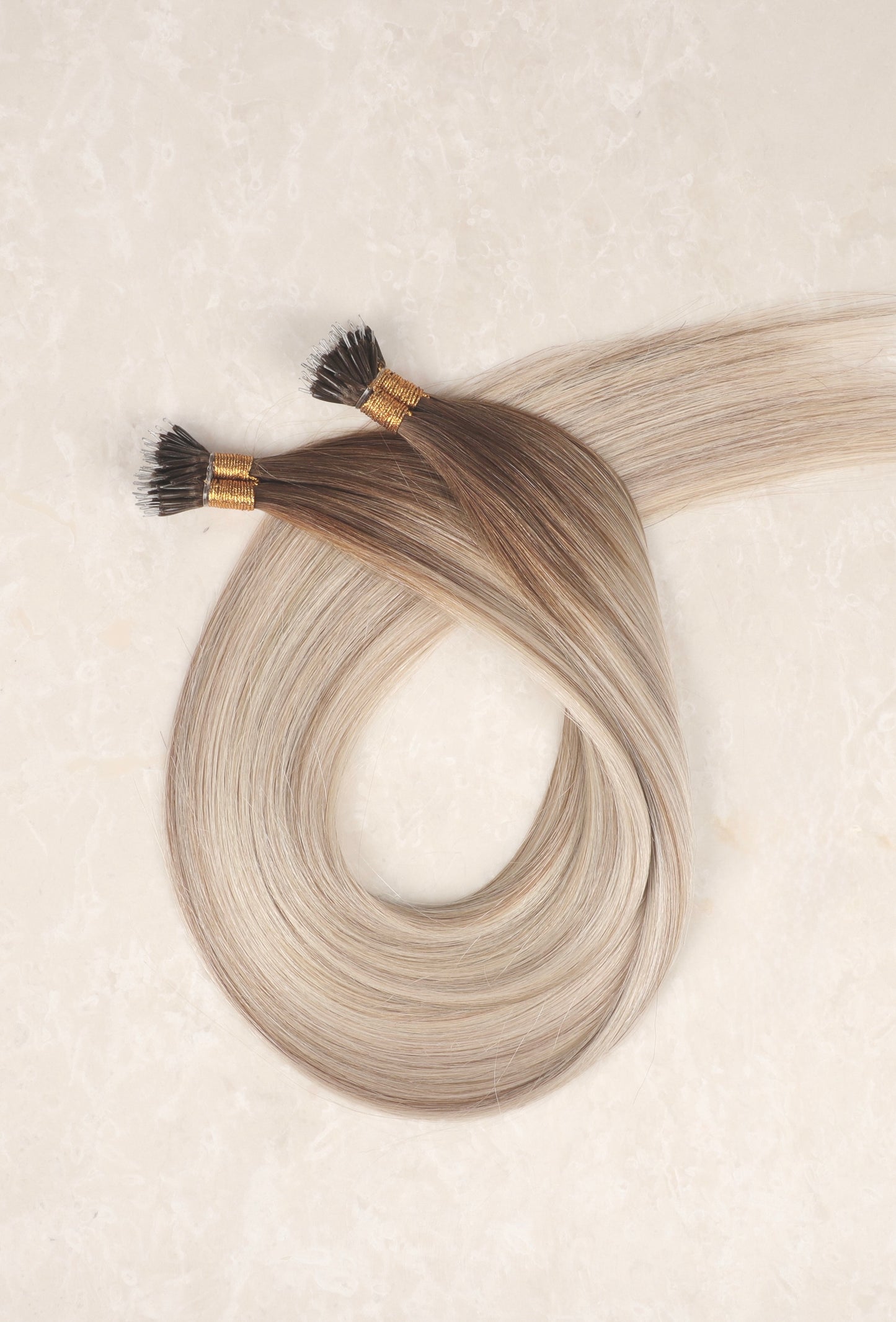 Human Hair Extensions. Rooted LA Blonde #B10/1010/1004