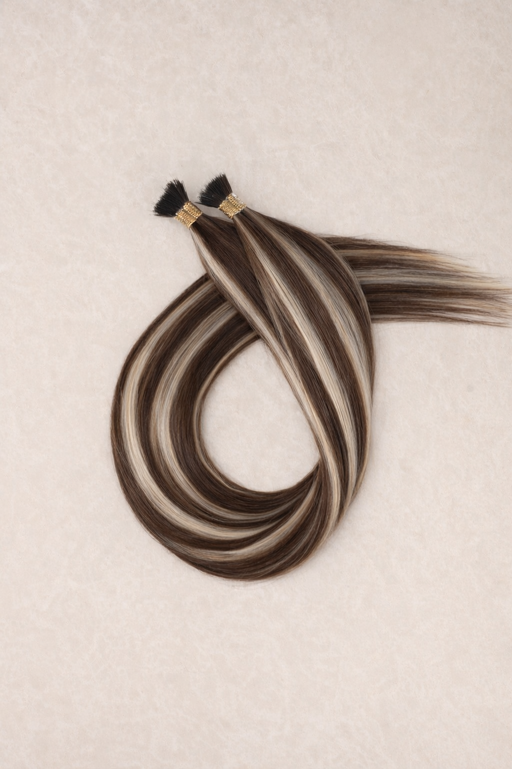 Human Hair Extensions. Mocha Latte #P6/1003