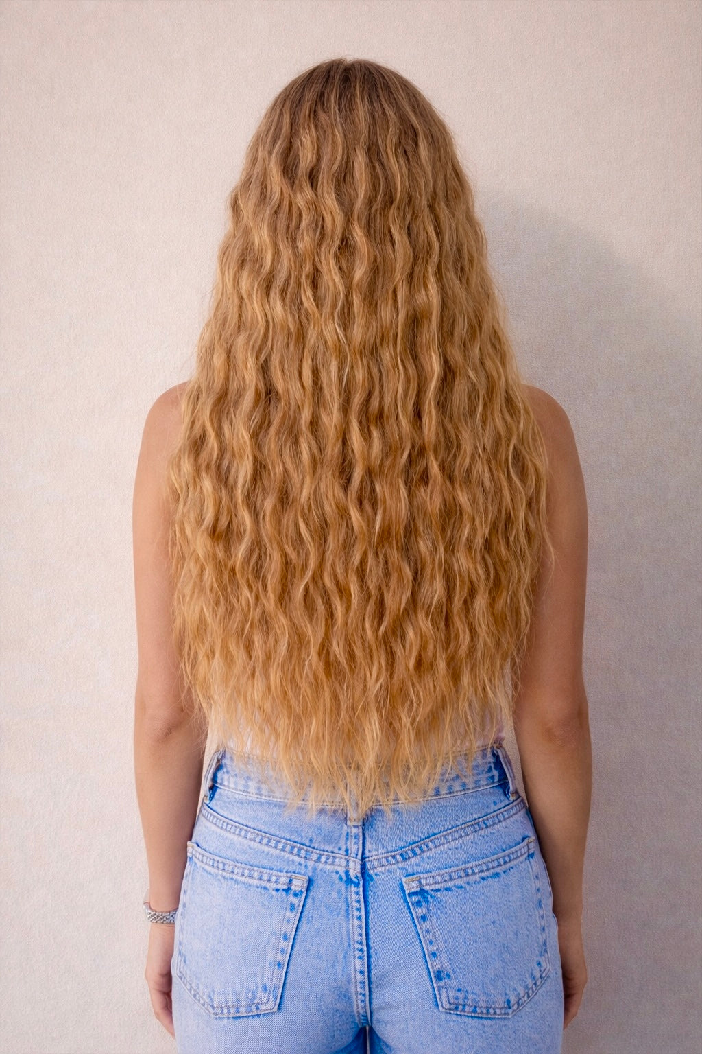 Human Hair Extensions. Auburn