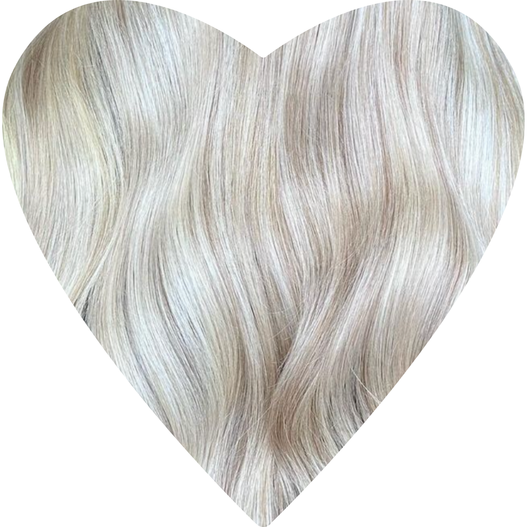 Invisible Tape Hair Extensions. Scandi Blonde #613C/12C