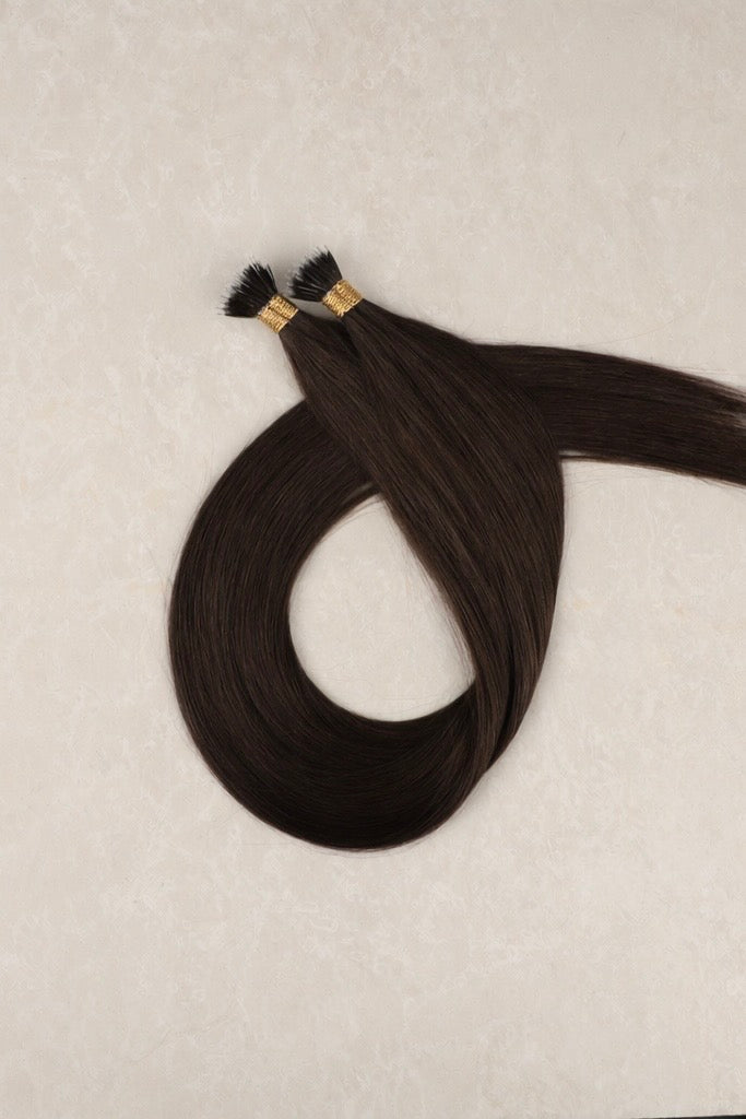 Human Hair Extensions. Espresso - Bethany #2