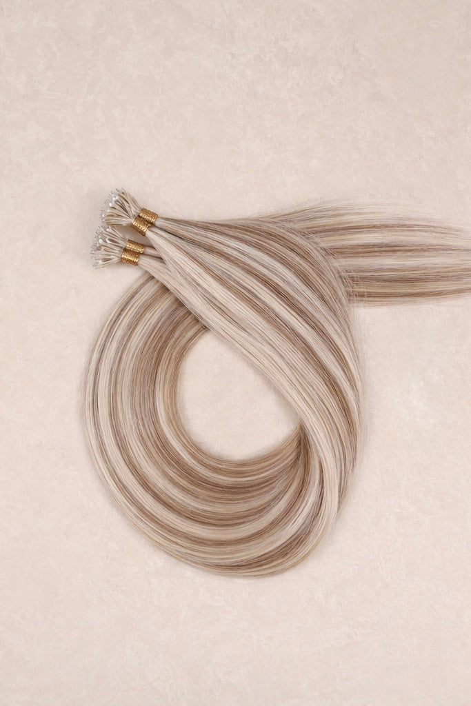 Human Hair Extensions. Mixed Pearl #P18/1004