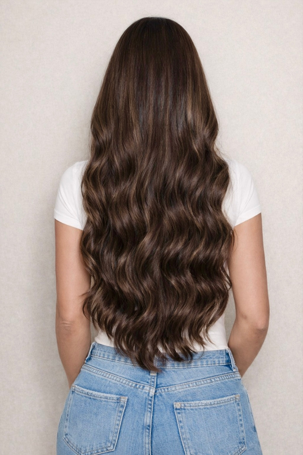 Human Hair Extensions. Caramel swirl #P6/8