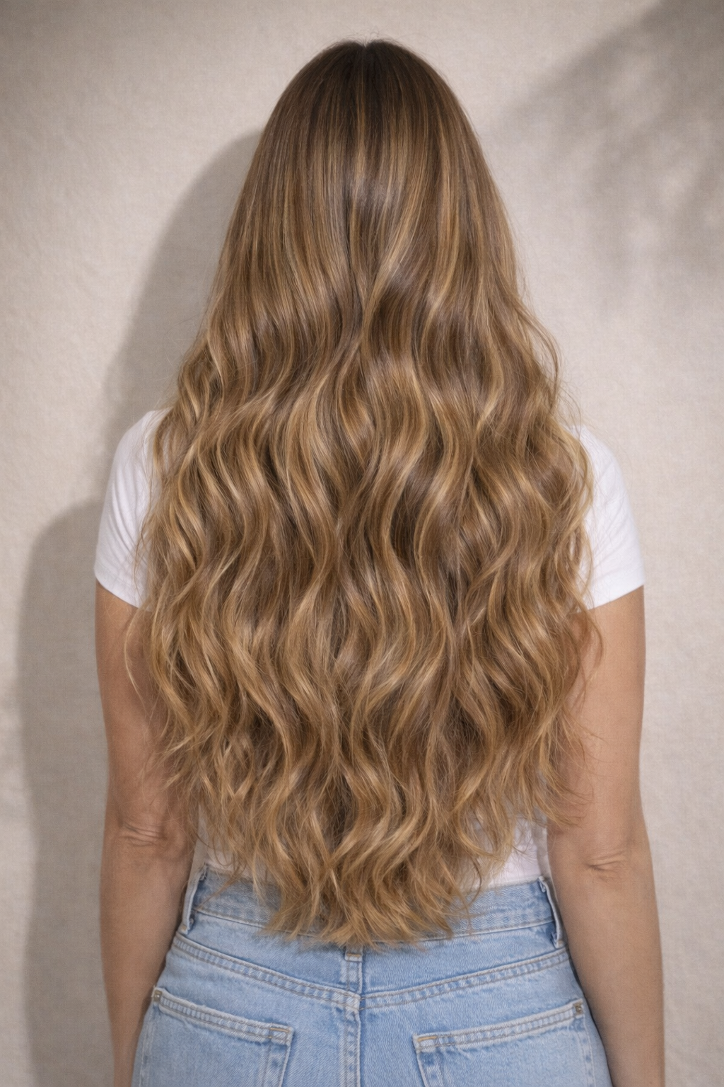 Human Hair Extensions. Highlight Bronde #P18/DB3