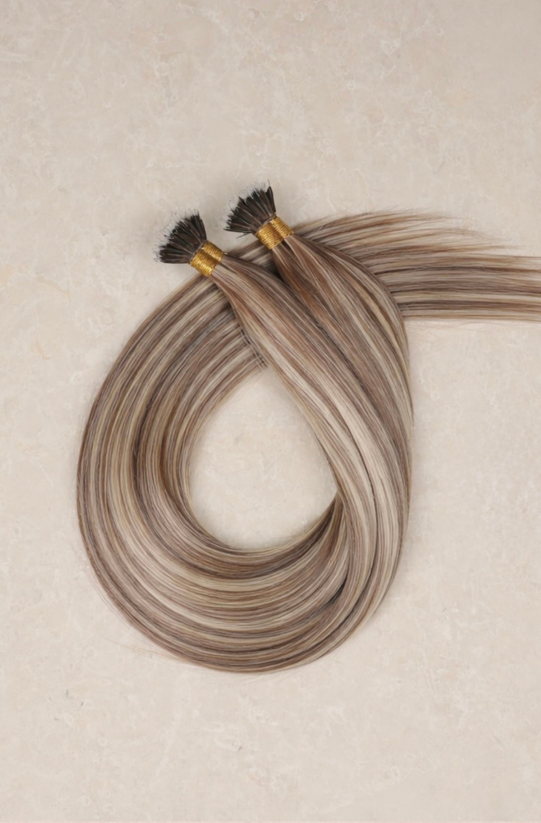 Human Hair Extensions. Bohemian Bronde #P18/DB3/1004