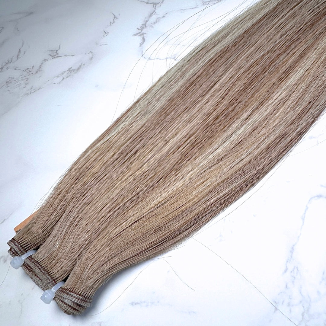 Human Hair Extensions. Hollywood Bronde - Michelle #T6.2-6.2/PLA