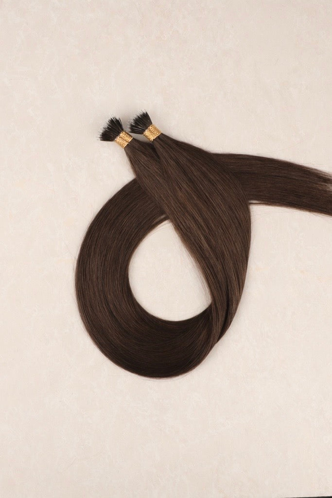 Human Hair Extensions. Chocolate - Lauren #6