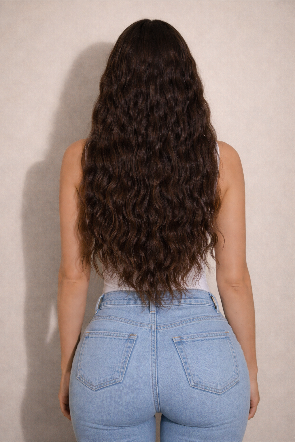 Human Hair Extensions. Espresso - Bethany #2