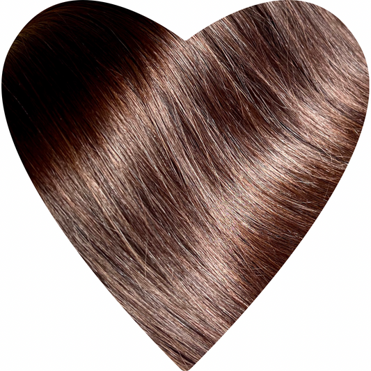 Invisible Tape Hair Extensions. Chocolate Brown #2