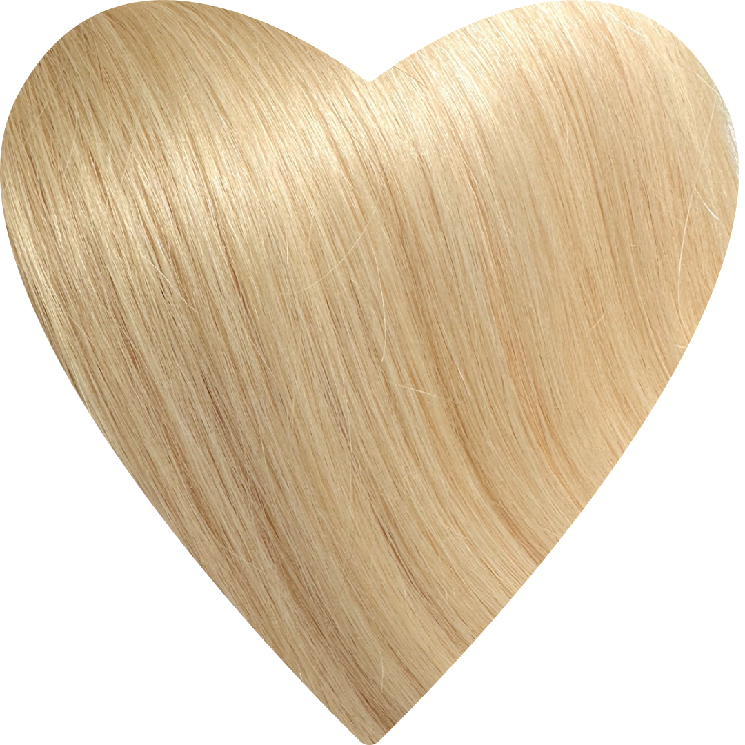 Nano Tip Hair Extensions. Champagne Blonde 12C