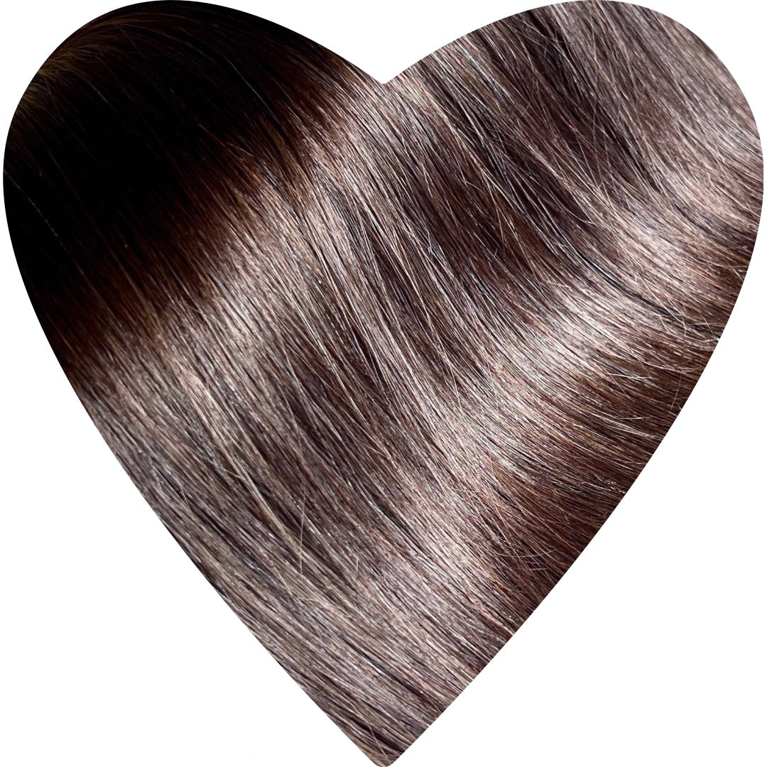 I Tip Hair Extensions. Chocolate Brown #2