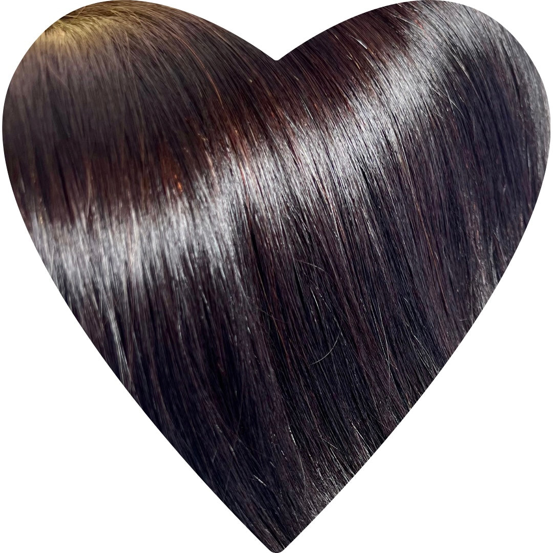 Invisible Tape Hair Extensions. Espresso Brown #1A