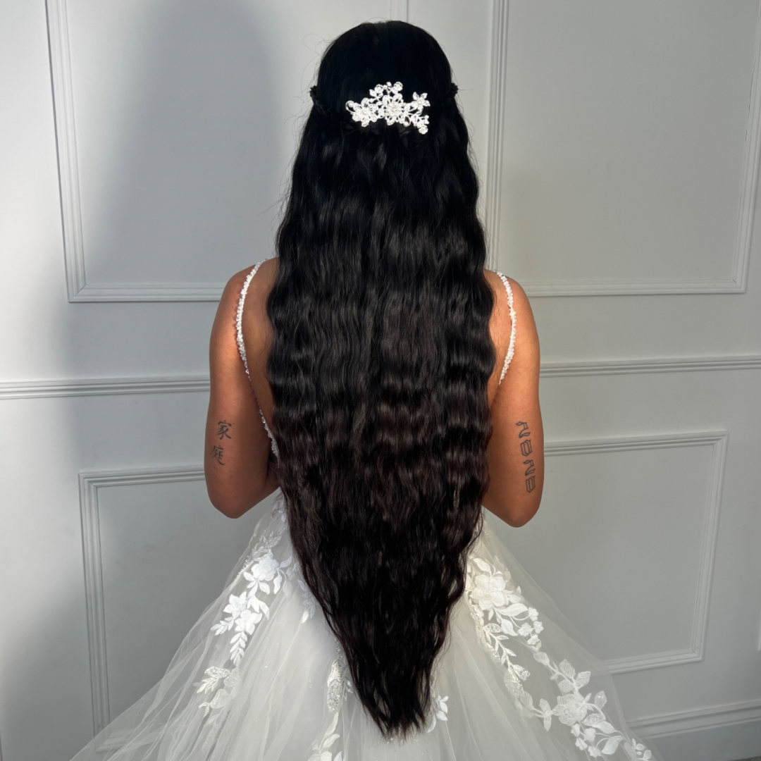 Wedding Clip In Hair Extensions. 50g 26” - 30”
