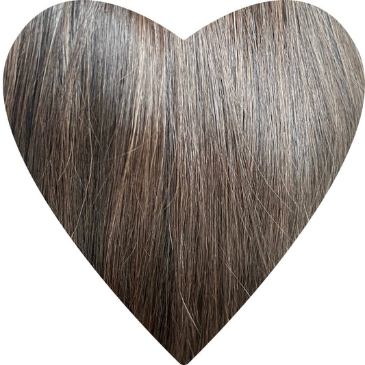 Invisible Tape Hair Extensions. Walnut Chocolate Mix #2C / 3C