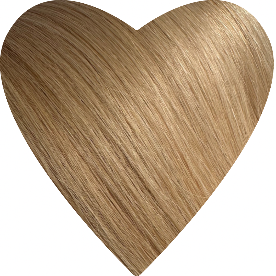 Flat Weft Hair Extensions. Toffee Blonde #8H