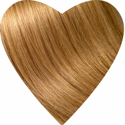 Flat Weft Hair Extensions. Strawberry Blonde #27